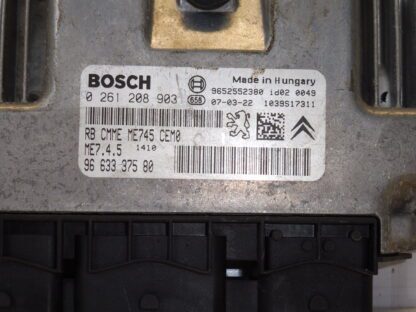 Centralita Bosch ME7.4.5 0261208903 9663337580