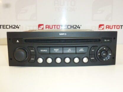 Autorradio con CD MP3 Citroën Peugeot 96627394XT 6564ZG