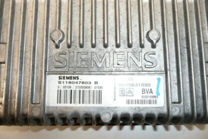 Centralita Siemens TA200 Peugeot 406 2.0 HDI 9645631880 S118047803 B