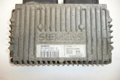 Centralita Siemens TA200 Citroën Xsara 2.0 HDI 9647073380 S118047501 252983 2529TV