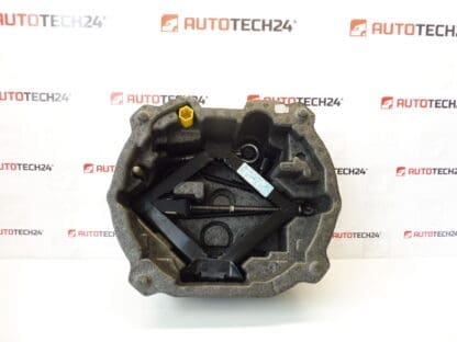 Juego de herramientas de palanca, llave de rueda, argolla de remolque Peugeot 407 672599 6736C1 674414