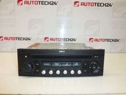 Autorradio con CD MP3 Citroën Peugeot 96643698XT 657919