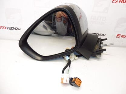 Espejo Retrovisor Conductor Citroen C4 II B7 Cromo 1608534580 1635517280 - Imagen 2