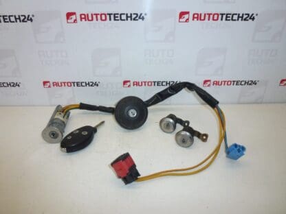 Conjunto de cerraduras + una llave Citroën xsara 4162Z5 4162Z4