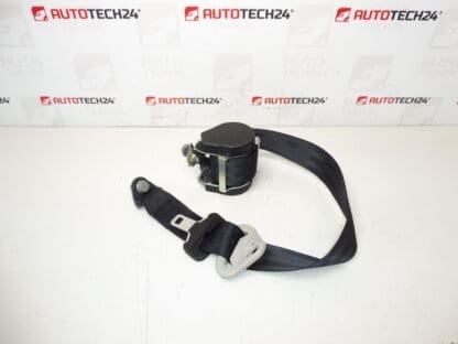 Corturón de seguridad trasero derecho Peugeot 207 96738807xx 8975XQ