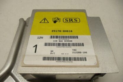 Unidad airbag Citroën Peugeot completamente funcional 89170-0H010 6546F5