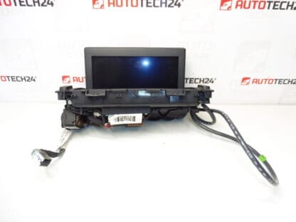 Pantalla radio ordenador Peugeot 3008 5008 96735367ZD 6593E4