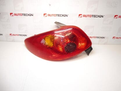 Piloto trasero izquierdo original Peugeot 206 3/5 puertas del 7/2003 6350S0