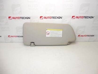 Visera parasol Peugeot 308 derecha 8143VS 8163CS 8163LA