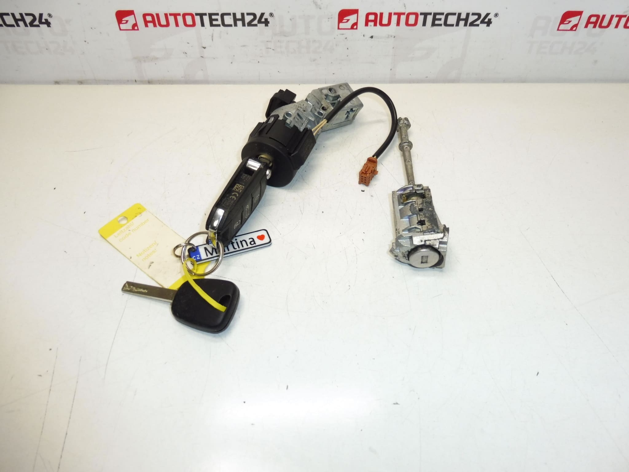 Juego de cerraduras más 2x llave Citroen C-Elysée 9678792780